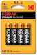 Kodak Alkaline-Batterien AA 1,5V 4er Pack