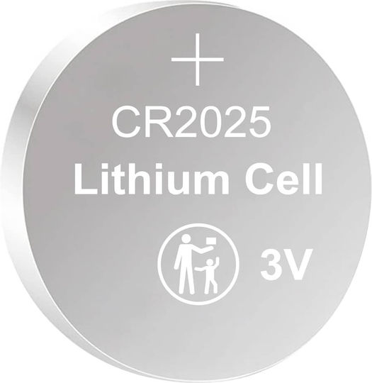 WS Xtreme Power Lithium Uhrenbatterien CR2025 3V 5 Stück