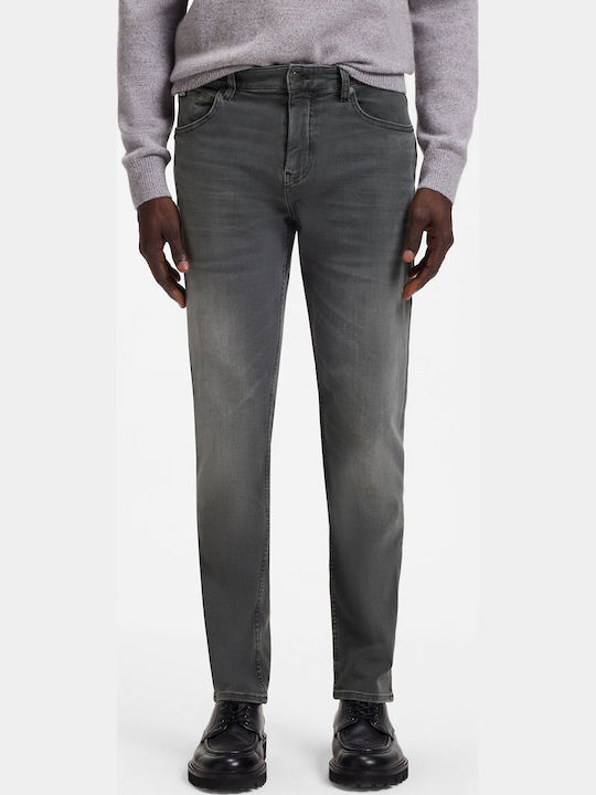 H-re.maine Men's Jeans Pants Regular Fit Black