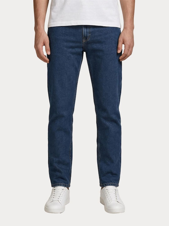 Jack & Jones Men's Regular Fit Blue Denim Jeans Pants