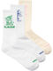 Jack & Jones Tennis Socks White 3 Pairs