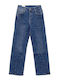 High Rise Women's Jean Pants in Wide Leg Style
