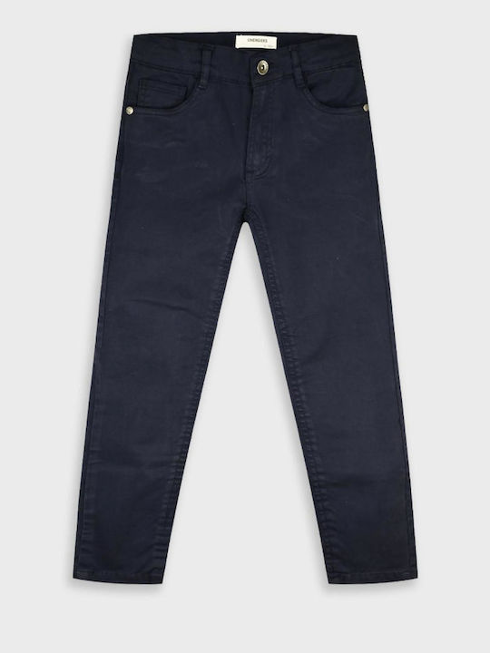 Energiers Kinderhose Stoff Blau