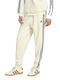 3-Stripes Herren-Sweatpants mit Gummizug Creme