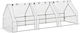 845-204V02 Gewächshaus Typ Haus mit Metallischem Rahmen 2.7x0.9x0.9m