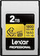 Lexar Pro Gold VPG400 CFexpress 2TB 1800MB/s