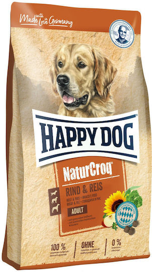Naturcroq 15kg Dry Dog Food for Adult Dogs with Beef, Poultry, Meat, Fish, Vegetables, Corn and Liver