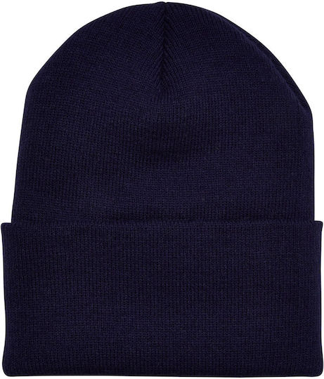 Beanie Ανδρικός Σκούφος Πλεκτός σε Μπλε χρώμα
