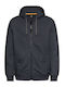Men's Hooded Cardigan Dark Blue
