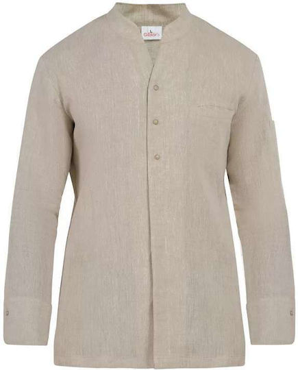 Giblor's Giblor's Kochjacke Beige