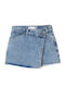 Fustă pentru copii din denim albastră