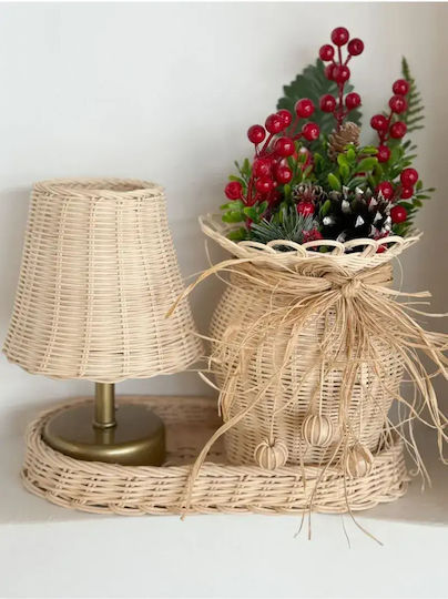 SteweHome Decorative Lighting Warm White Vase 24x24cm