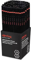 Rotring Wooden Pencils Black 2β 2090068 0123026980900 Rotring Wooden Pencils Black 2β 2090068 0123026980900