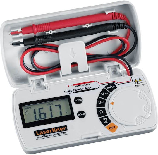 Laserliner Laserliner Digitalmultimeter mit Messung AC DC Widerstand