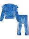 Kids Sweatpants Set With Top Blue