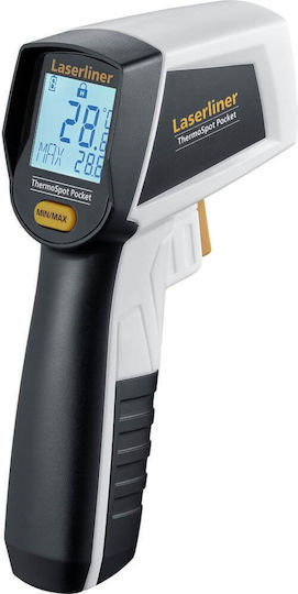 Laserliner Thermospot Infrarot- und Laserthermometer Für Temperaturen Bis 400°C Mit Verhältnis Von Abstand Zum Ziel 12:1