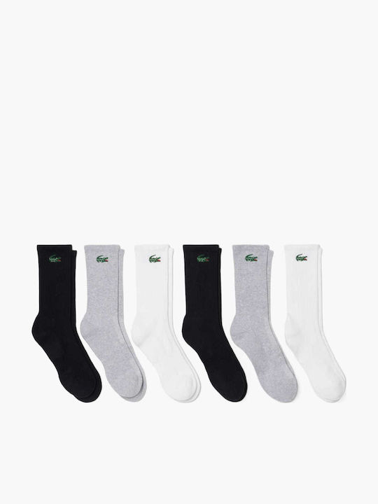 Lacoste Ανδρικές Κάλτσες Πολύχρωμες 6Pack