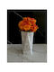 SteweHome Decorative Vase Grey Y20cm
