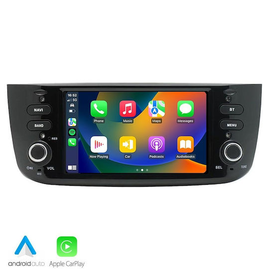 Автомобилна аудиосистема за Fiat Punto Evo 2010 2015 (Bluetooth/USB/WiFi/GPS)