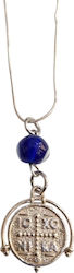 Silver 925 Double-Sided Car Charm Konstantinato GT-2501