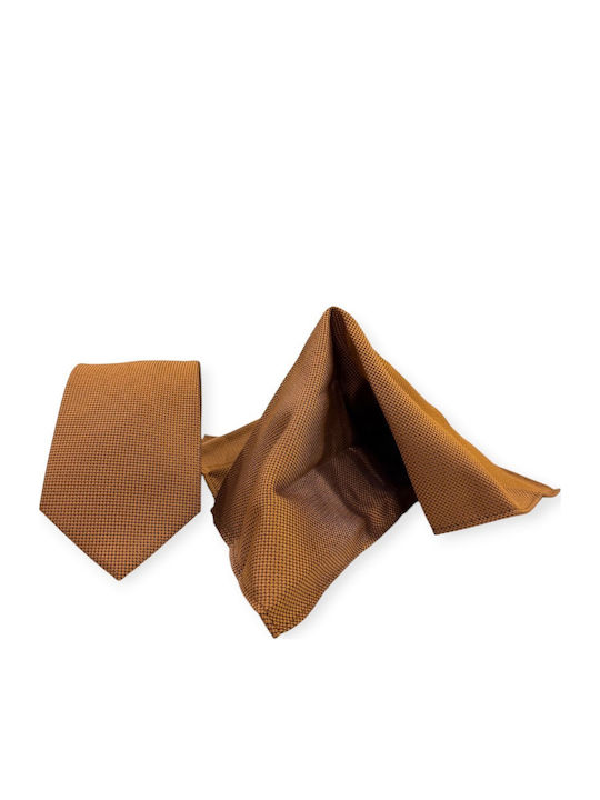 Giovani Rossi Set of Men's Tan Tie