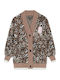 Kinder-Strickjacke Leo Muster