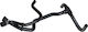 Яка-Маркуч Радиатор Gates 02-2627 Alfa Romeo Mito Fiat Grande Punto Punto Evo 51773096 423мм Φ19мм 022627-10480
