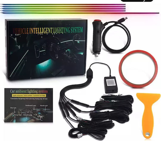 Decorative LED RGB Car Cabin Ambient Light 10 1