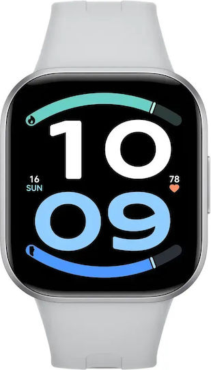 Xiaomi Redmi Watch 6 Active 45 mm със Сърдечен ритъм (Сребрист)