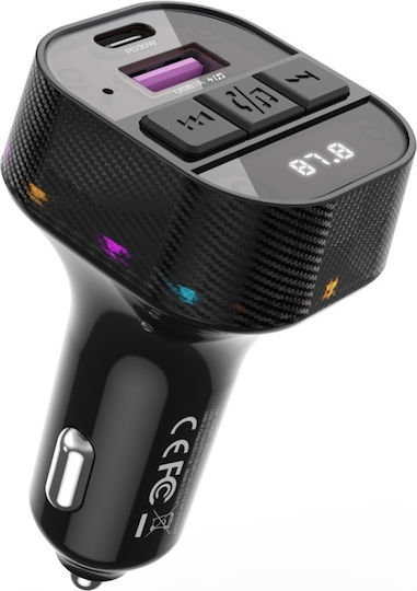 XO Transmițător FM pentru mașină Bcc-17 cu Bluetooth / USB