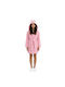 Ramel Kids Bathrobe Pink Hooded