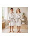 Ramel Kids Bathrobe Beige Hooded