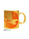 Ceramic Gold Mug 320ml