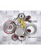 Cryspo Trio Beige Porcelain Dinnerware Set 40pcs