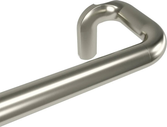 Umbra Twilight Pliabil Metalic Bară pentru Perdele Single Φ19mm 168-365cm Nickel