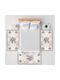 Homeone Modern Bedroom Rug Sets 3 Pieces