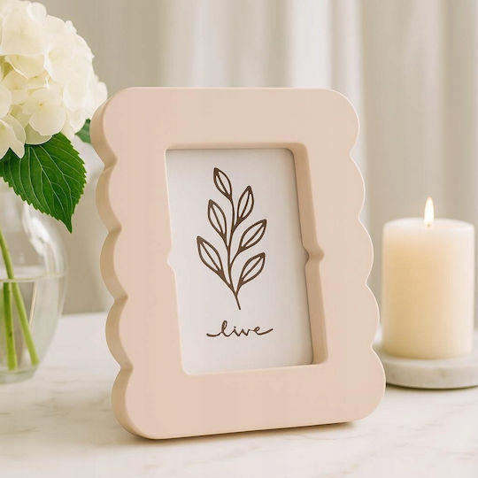 Home&Styling Collection Κορνίζα με Μπεζ Πλαίσιο Πλαστική Home&Styling Collection Κορνίζα με Μπεζ Πλαίσιο Πλαστική
