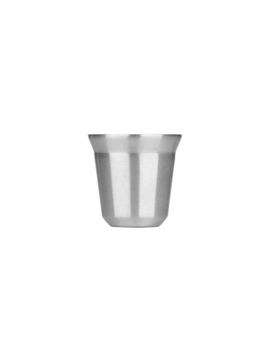 Estia Campo Metallic Silver Mug 80ml