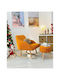Relax Sessel Orange 60x65x45cm
