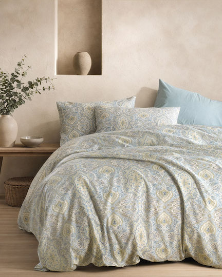 Rythmos Layla King Size Bed Sheet Set 260x280cm Layla (4 Pieces)