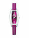 Time Force Women's Watch 21mm Battery with Red Metal Strap