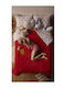 SteweHome Steppdecke Halbdoppelt 195x215cm Rote
