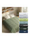 Adam Home Einzelbettdecke mit Mikrofaser-Füllung 160x220cm Sky AΗ-604810500