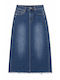 Kinder Röcke Denim Blau