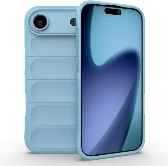 Silikon Rückseite Hülle Hellblau Motorola Edge 50 Neo / Edge 60 Neo