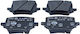 Volkswagen Bremsbeläge Hinten Passat 24 3wa698451