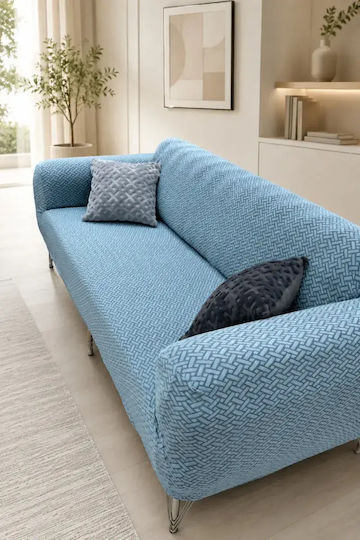 SteweHome Elastic Cover for Three Seater Sofa Mesh 180x230cm