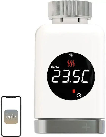 MOES Elektronische Thermostatventile für Heizkörper 1Stück
