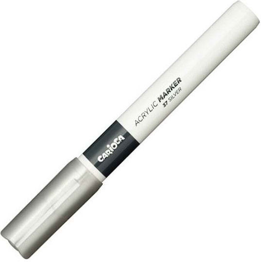 Carioca Acryl Marker Silber