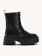 Schwarze Stiefeletten Damen mit Reißverschluss